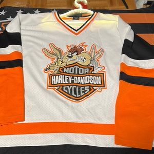 Harley Davidson Looney Tunes Hockey Jersey